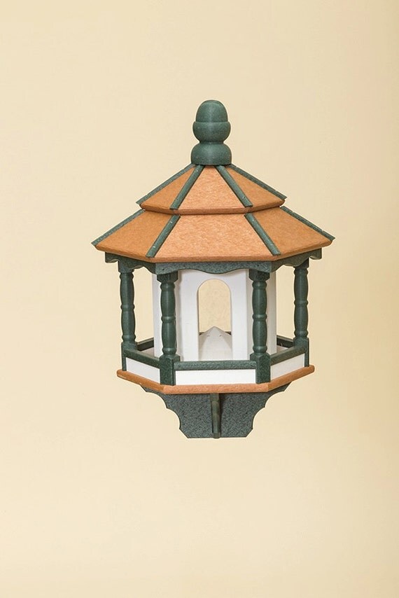gazebo bird feeder with spindles post mounted by lymansnursery gazebo bird feeder with spindles post mounted by lymansnursery