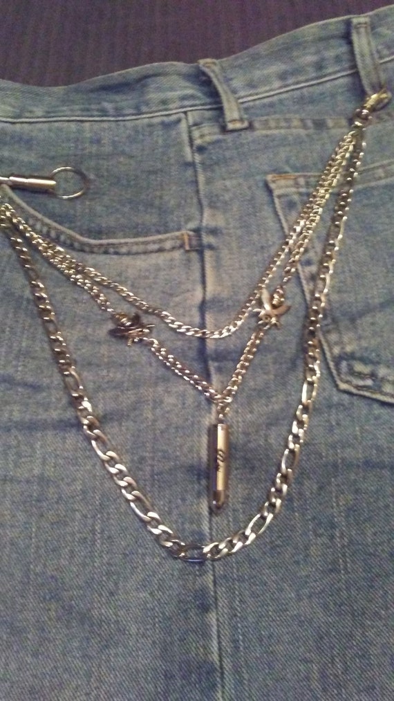 Items similar to Custom made biker chain. on Etsy
