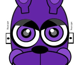 Mask FNAF Party Favors Birthday Parties Halloween Fun
