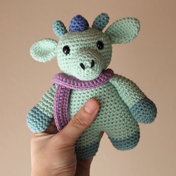 Dragon - Animalius. Amigurumi Pattern PDF.