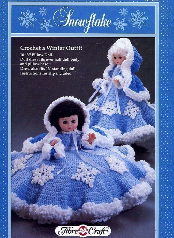 Snowflake Fibre Craft 13 Inch Doll Clothes By LucyGooseyDolls