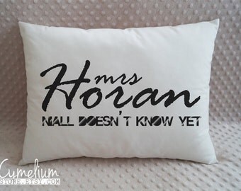 6 colors - One Direction - Niall Horan - hand made pillow 1D