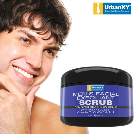 4oz Exfoliating Facial Scrub For Men Remove Dead Skin Cells