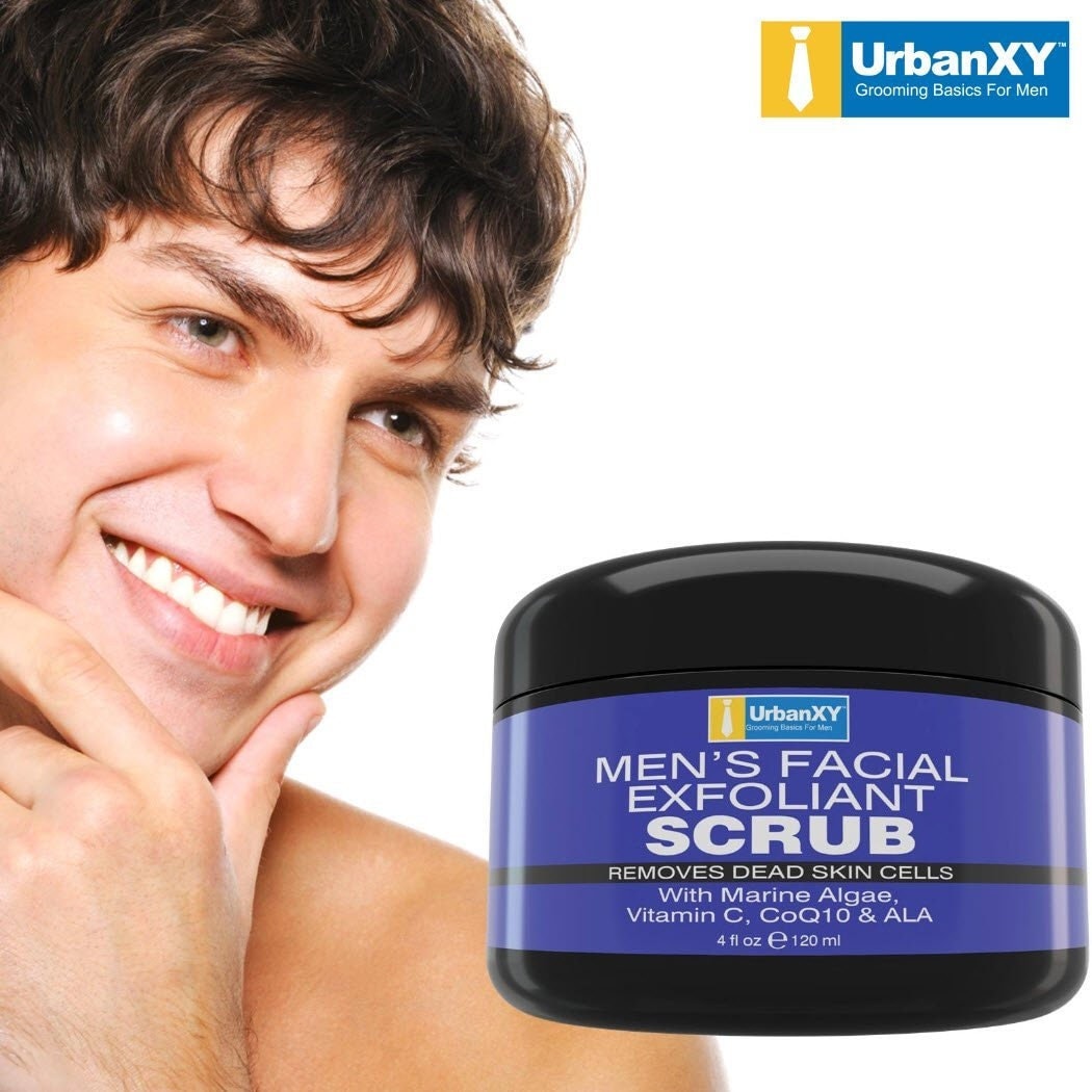 4oz Exfoliating Facial Scrub For Men Remove Dead Skin Cells   Il Fullxfull.875396393 8juc 