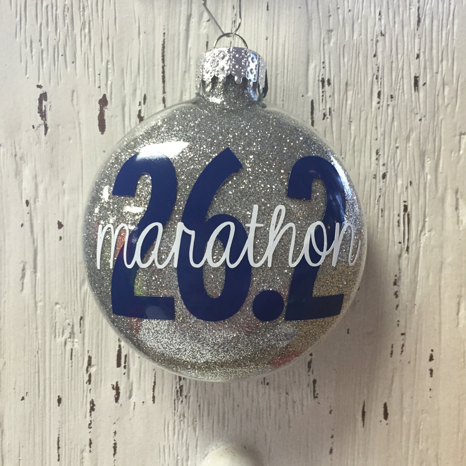 Personalized Marathon Ornament 26.2 Ornament First