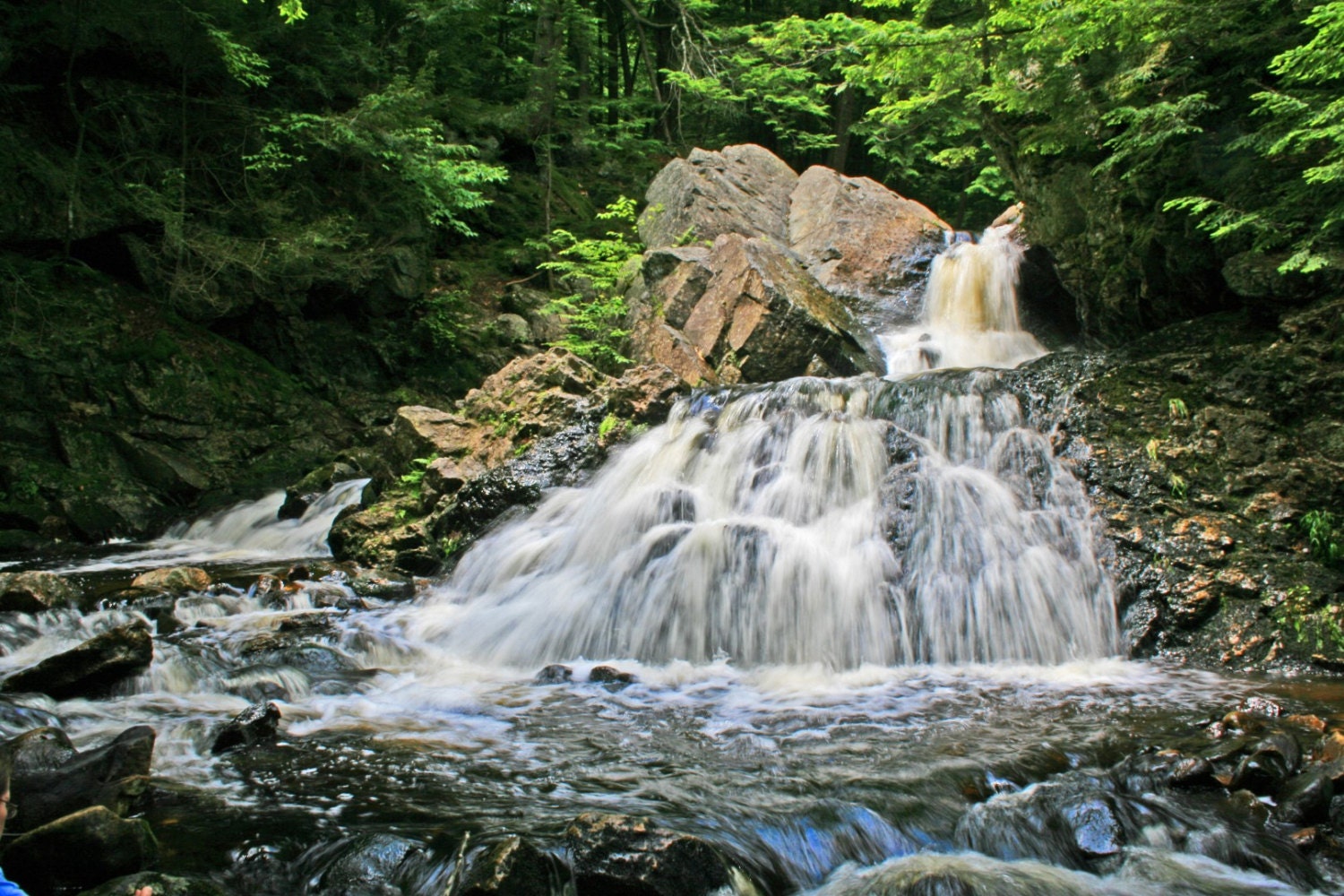 Bears Den Falls 2 Waterfall Massachusetts Quabbin