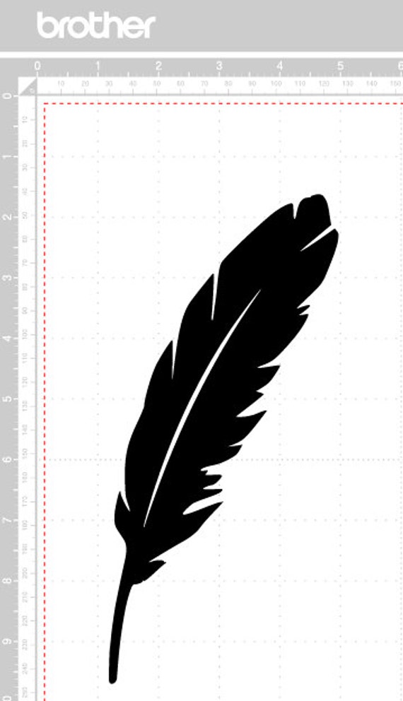 Download Feather SVG DXF files for Silhouette studio, Svg Files for ...