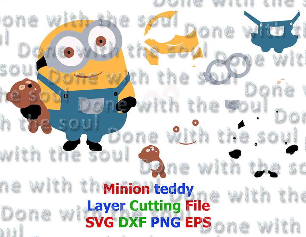 Download Minion teddy Minion Cut Minion Bob Minion SVG Minions