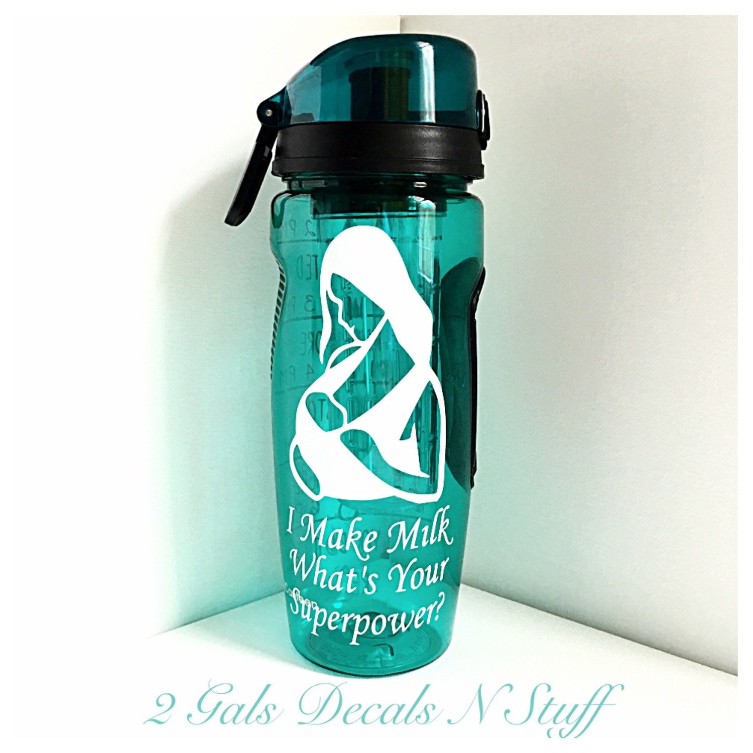 Nursing mom water bottle breastfeeding water bottle breast