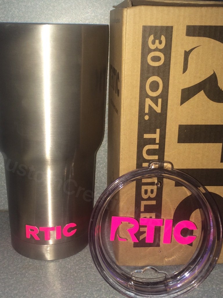RTIC Tumbler Lid / Base / BOTH Decal 30 oz ONLY