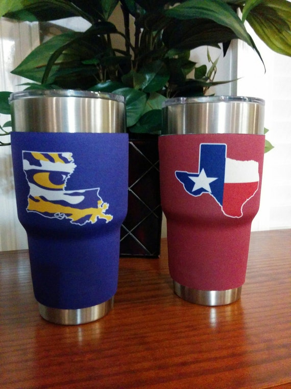 Custom Printed Tumbler Sleeve Yeti 30 Oz Rambler by TheTumblerTux