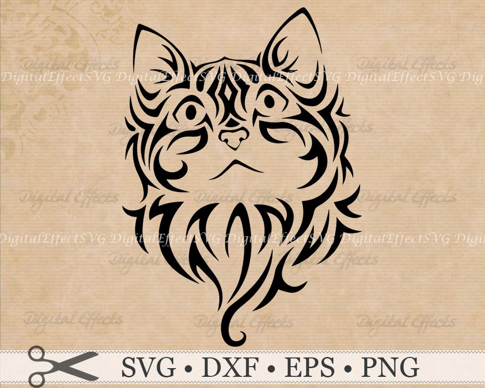Download CAT SVG File Kitten Svg Png Eps Dxf Files Cat Clipart