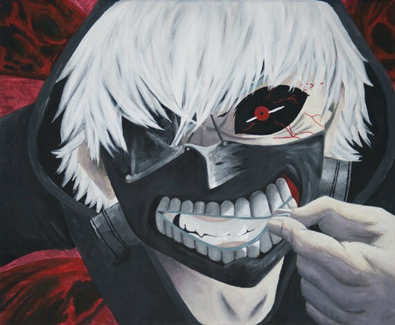 Tokyo Ghoul Anime Fan art painting