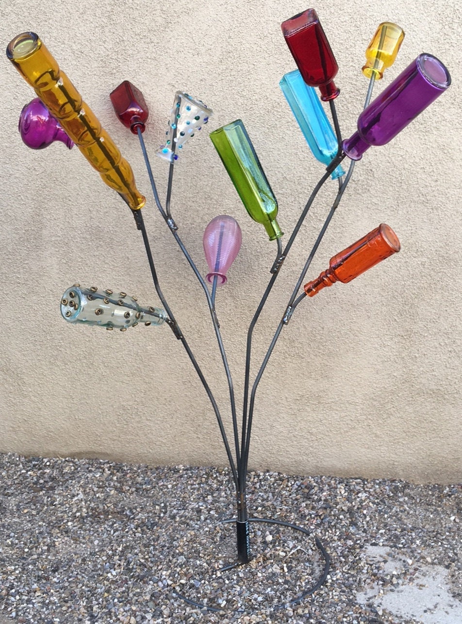 Bottle Trees Tiny Trees Indoor Bottle Trees Metal Trees