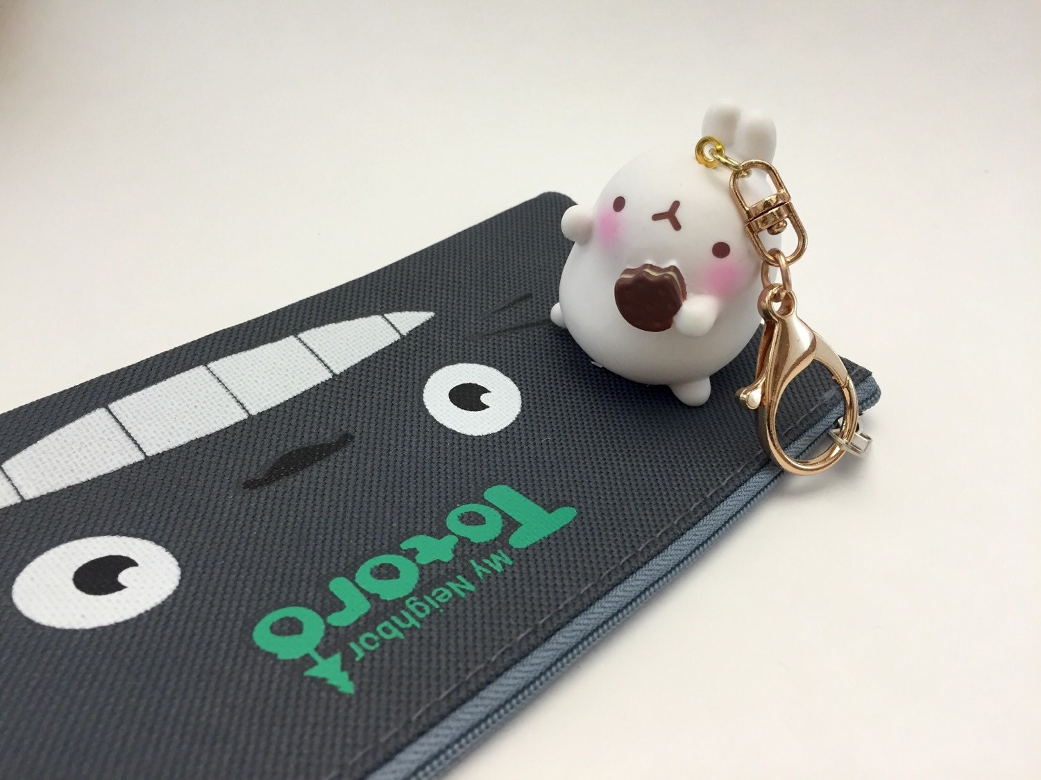 molang plush keychain