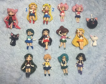 Custom Listing: Sailor Moon Sailor Senshi Decoden Case