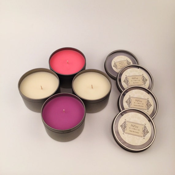 Travel Tin Soy Candles Your Choice Scent Lavender by MeFirst4Us