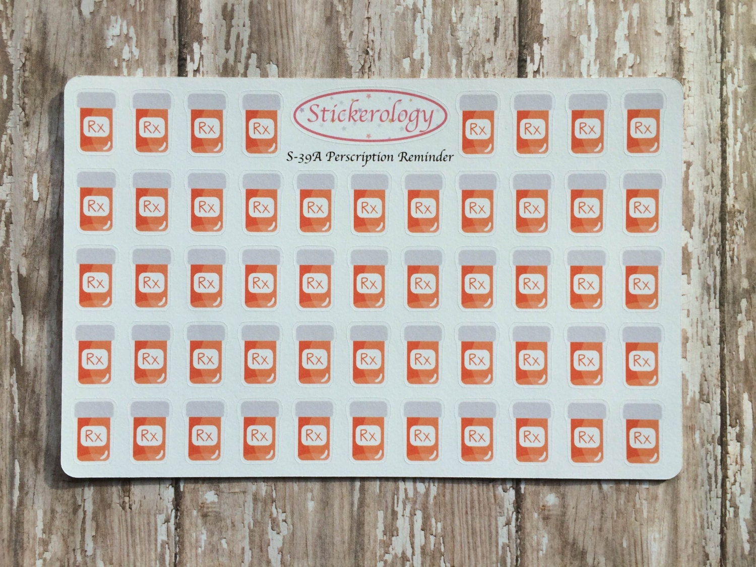 Medicine Reminder Stickers Prescription Stickers Medical