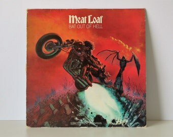 Meat Loaf - Bat Out Of Hell 1977 Vinyl Album LP Record