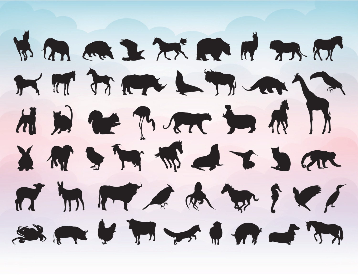 clipart animals svg - photo #34