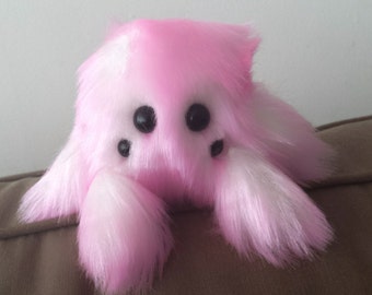 pink spider plush