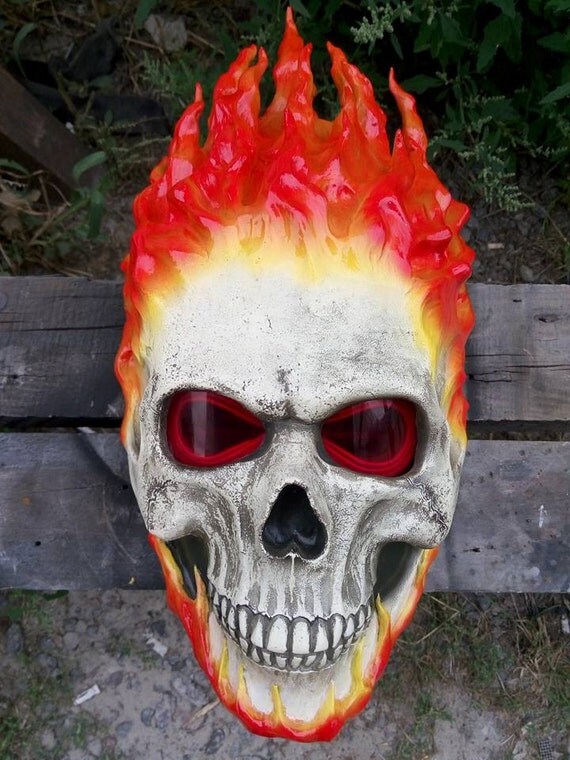 Ghost rider helmet/mask inspired