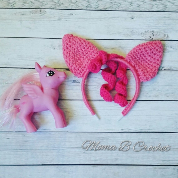 Crochet My Little Pony Headband By MomaBCrochet On Etsy