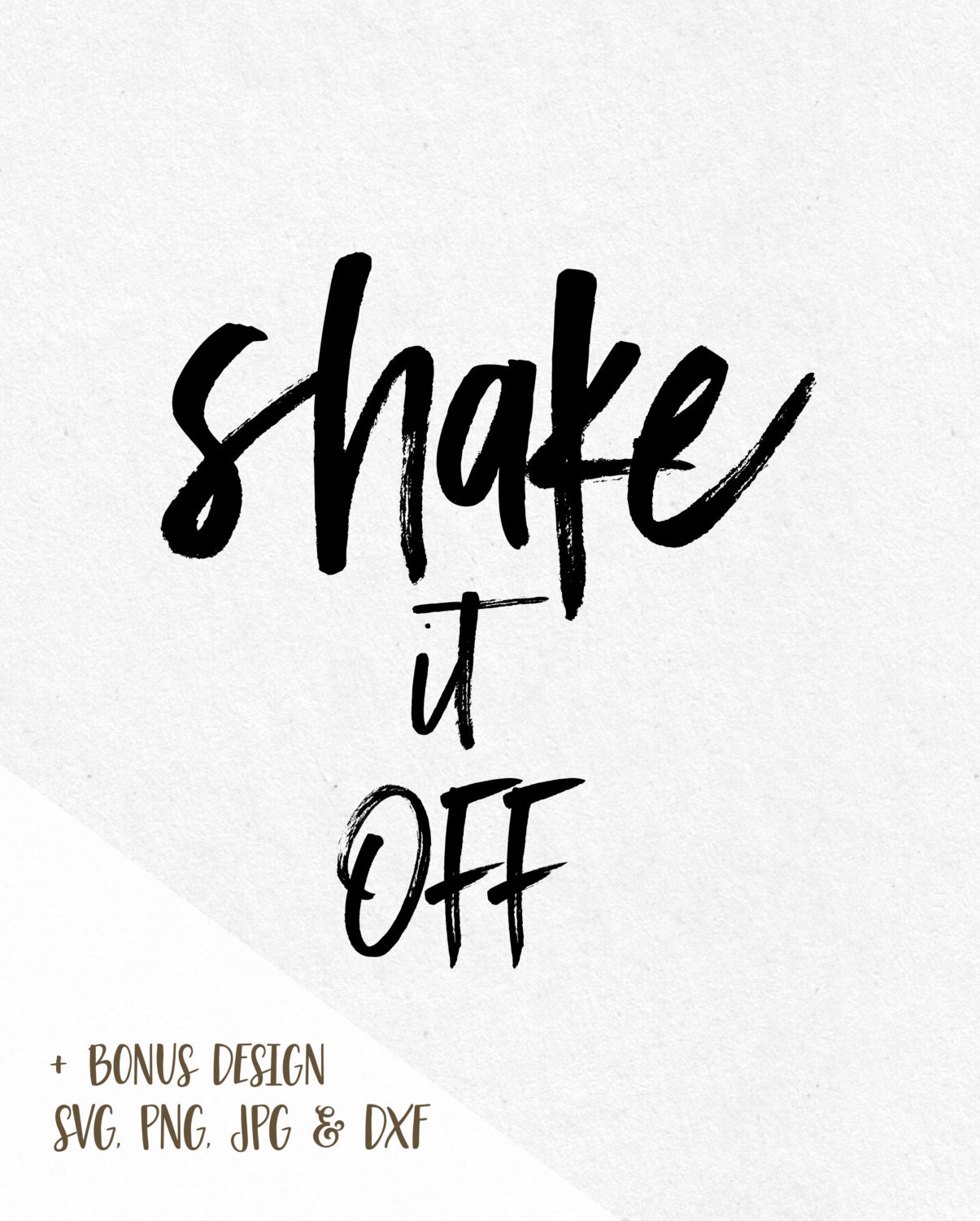 Svg Sayings Shake It Off svg file svg designs cutting files