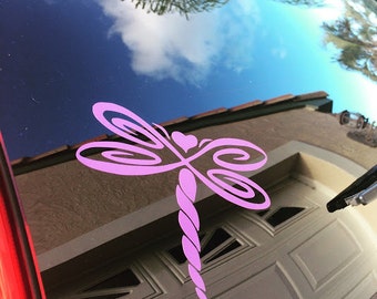 Dragonfly Decal - Dragonfly - Dragonfly car decal -Dragonfly sticker - Decal - Sticker -