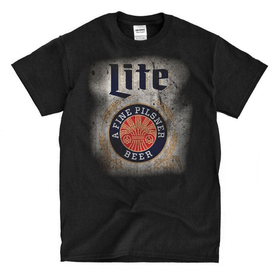 miller light tshirt