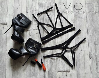 Sexy lingerie, harness lingerie, underwear, lingerie, body harness, bdsm,