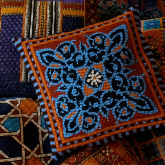 Needlepoint tapestry kit. 'ARABESQUE'. For beginners