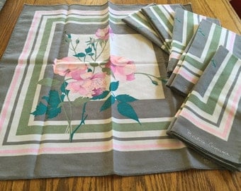 Set of 6 Beatrice Comerma Cloth Napkins