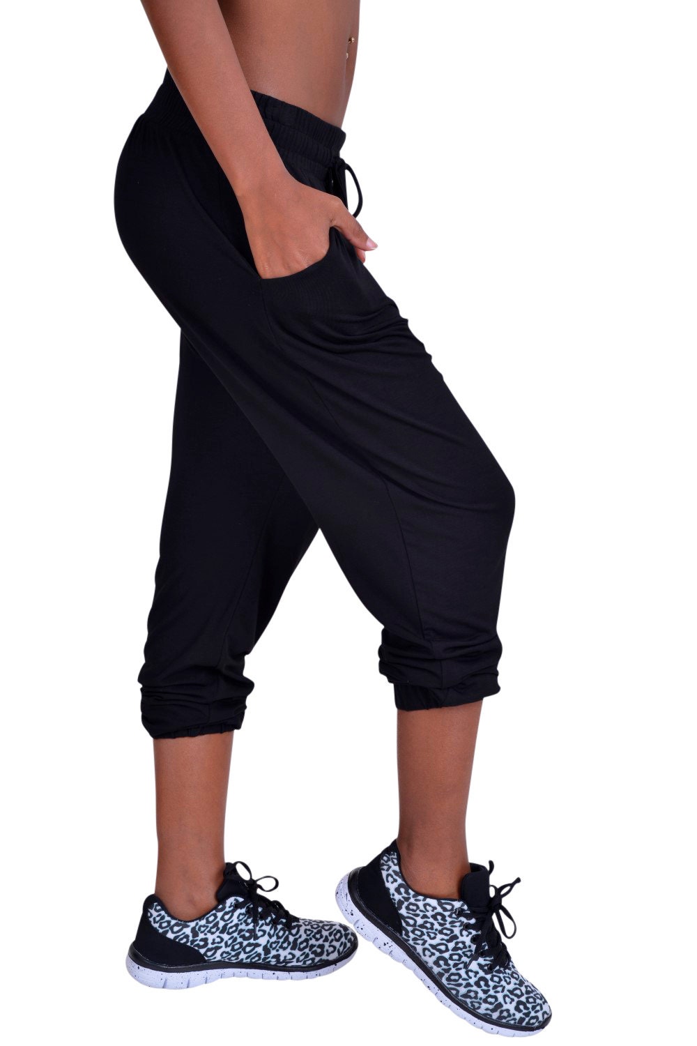 Women Sealmax Yoga Capri Leggings Sports Loose Workout