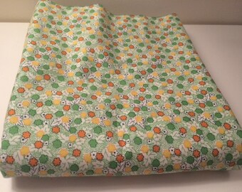 6 Yds Floursack by Whistler Studios in Green/Yellow/Orange