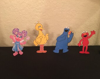 Sesame street cutout | Etsy