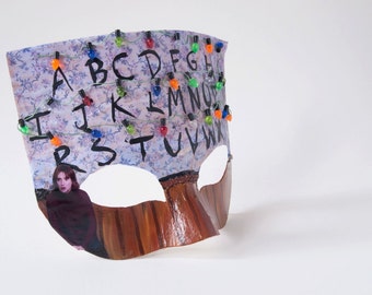 Stranger Things Costume Mask! Masquerade Mask, Mens Mascarade Mask, Womens Mascarade Mask, Venetian Mask - The Winona