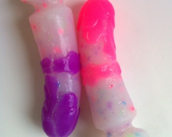 Custom Cake Shaped Dildo, Two colour silicone dildo, Fantasy Dildo, Fantasy Sex Toy, Novelty Sex Toy, Whimsical Dildo, Strap On