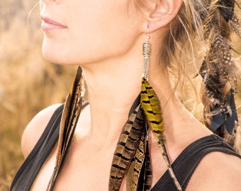 Wild Feather Earrings