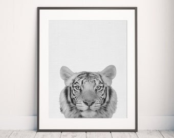 Tigre arte | Etsy