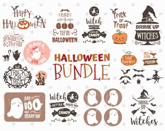 Halloween Bundle svg Halloween SVG Bundle Halloween SVG Halloween svg files svg bundle Halloween Svg Files Halloween Silhouette files cricut
