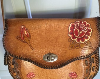 Women's handcrafted leather purses