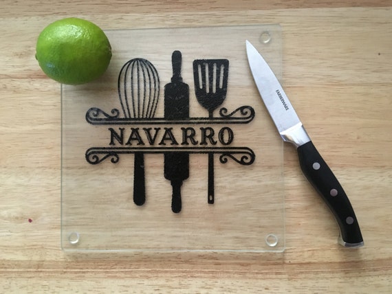 Personalized Glass Cutting Board On Sale