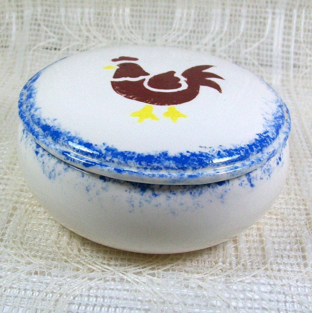 Handmade Ceramic Box / Trinket Box / Ceramic Box with Lid