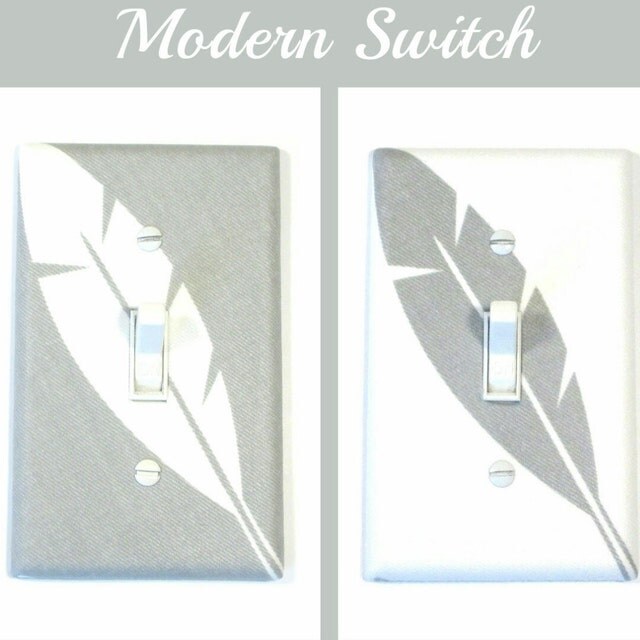 Modern Switch Nursery Decor Light Switch Covers by ModernSwitch