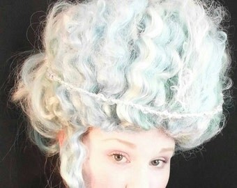 Sea Foam Marie Antoinette Wig free shipping