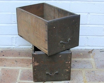 Vintage Wooden Box Vintage Wooden Drawer Vintage Wooden Boxes Drawers