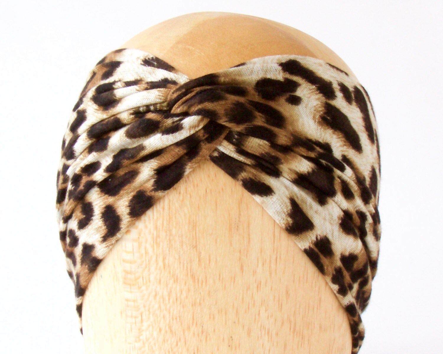 Women's Leopard Headband Turban Animal Print Cheetah Print