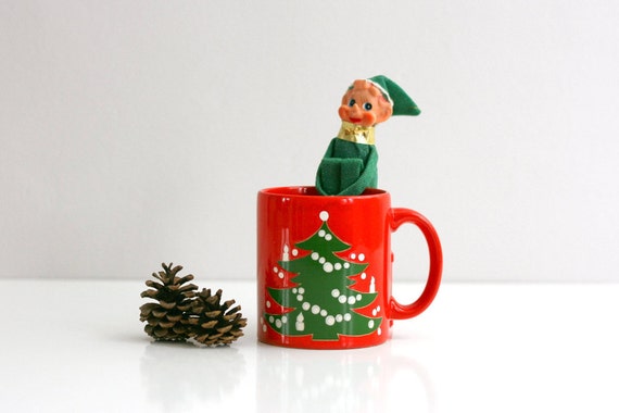vintage waechtersbach germany christmas tree mug by wiseapple vintage waechtersbach germany christmas tree mug by wiseapple