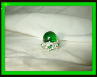 Gothic Witch Wizard Magic Crystalball dollhouse miniature